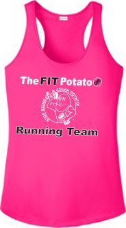 Sport-Tek Ladies PosiCharge Competitor Racerback Tank, Neon Pink